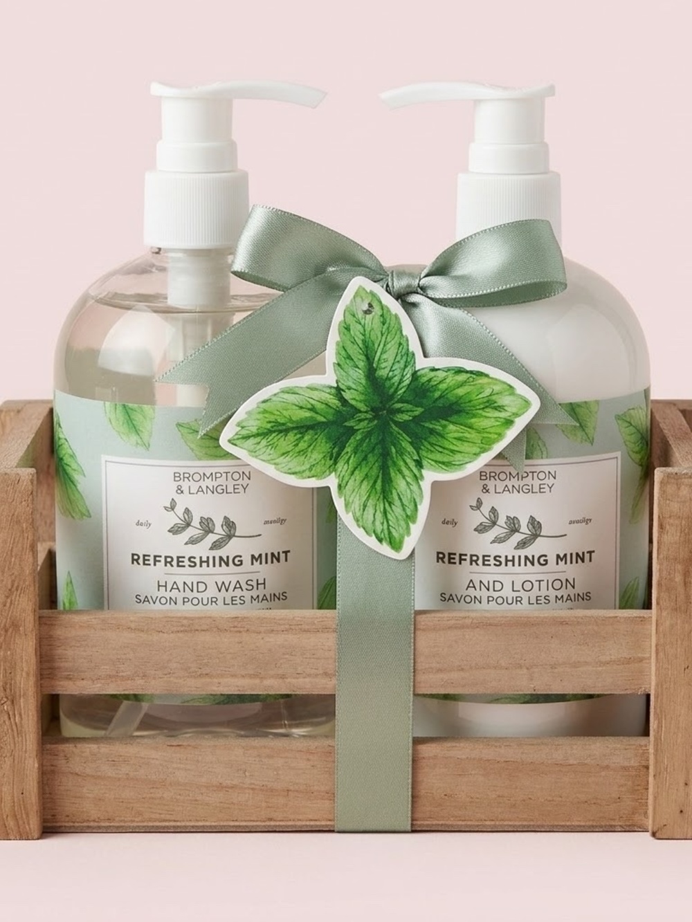 [BOGO] NWT Refreshing Mint Hand Wash & Lotion Gift Set